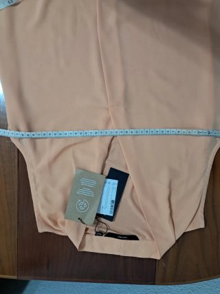 Blusa Naranja sin Mangas Talla Única