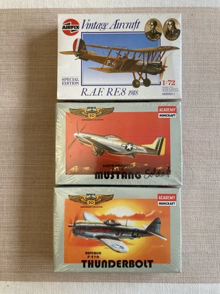 Modellini Airfix e Academy (3 pz)