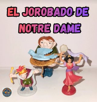 Figuras El Jorobado de Notre Dame