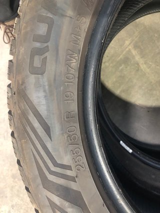 Neumático de invierno 255/50 R19