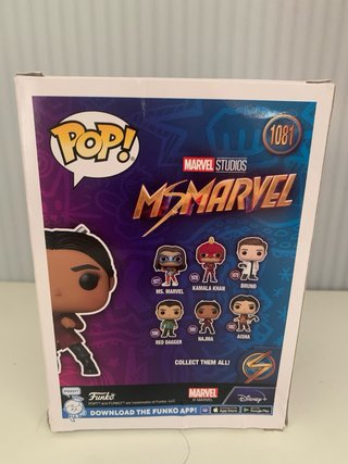Funko Pop Doctor Who Kerblam Man & Ms Marvel Najma