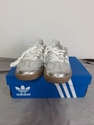 Adidas Samba OG plateadas 37