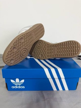 Adidas Samba OG plateadas 37