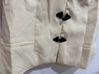 Chaleco Oriental Zara Beige