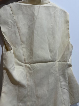 Chaleco Oriental Zara Beige