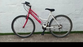 7 bicicletas de montaña muy parecidas todas.