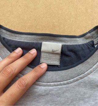 Sudadera Nike Vintage Gris Athletic USA1971