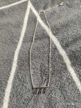 Collar 777 Plateado