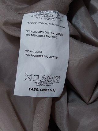 Vestido Alba Conde Talla 46 Encaje Crema