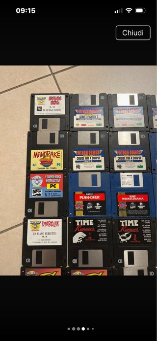 Lotto floppy disk anni '90