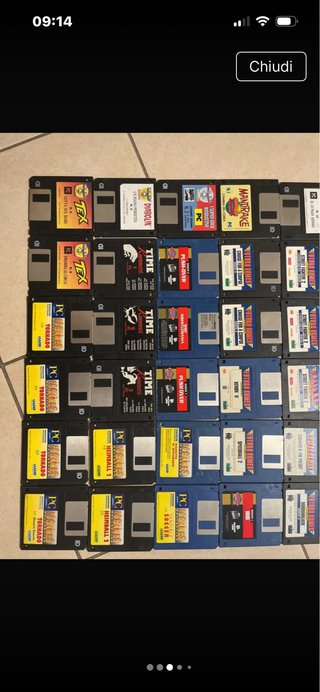 Lotto floppy disk anni '90