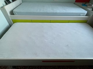 Dormitorio juvenil con cama nido