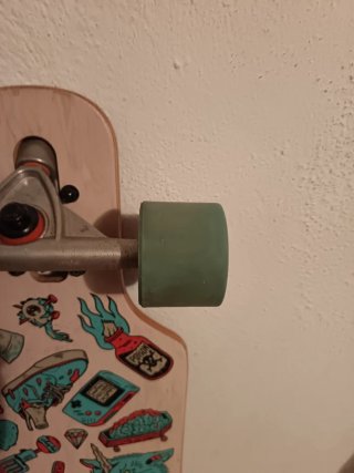 Monopatín Longboard Negro