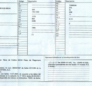 102003 intermitente delantero yamaha special 250