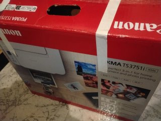 Impresora Canon PIXMA WiFi + tintas + cartuchos