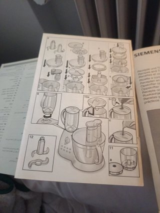 Robot de cocina multifunción Siemens