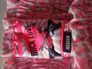 Falda Highly Preppy rosa y gris