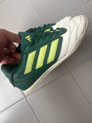 Tenis Adidas Verde y Blanco