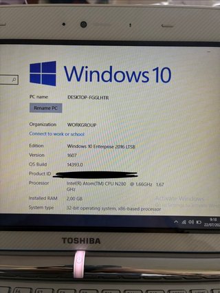 Netbook Toshiba NB200