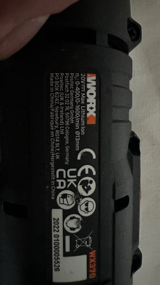 Taladro percutor Worx  WX370