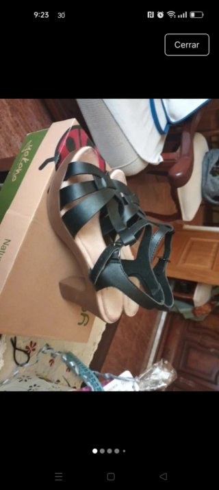 Sandalias Yokono Mujer Talla 37 Negras