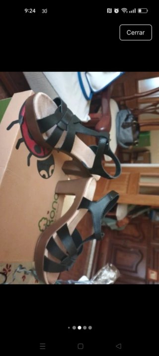 Sandalias Yokono Mujer Talla 37 Negras
