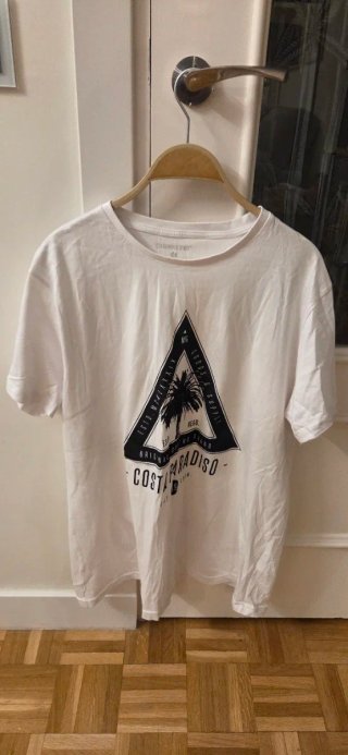 Camiseta Blanca CEDARWOOD STATE Talla M