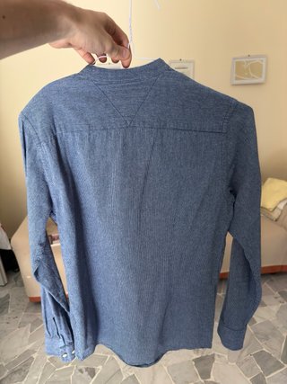 Camicia Coreana Tommy Hilfiger Rigata