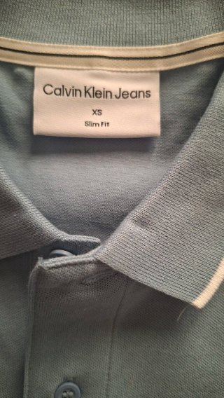 Polo Calvin Klein Jeans Azul Talla XS
