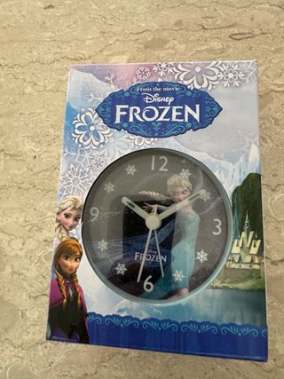 Sveglia Frozen Disney Azzurra