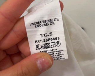 Pantaloni bianchi estivi tg. S