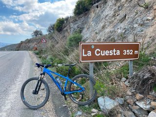 Bicicleta de montaña y carretera