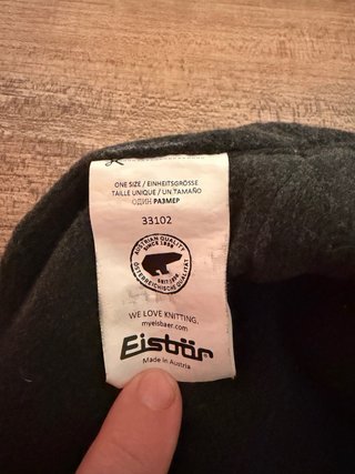 Berretto Eisbär blu e nero
