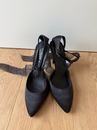 Tacones Marypaz negros con lazo EU 41