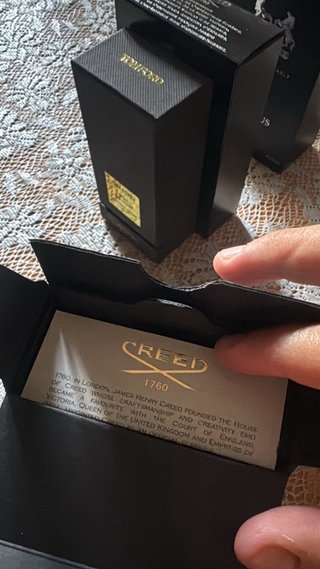Creed Aventus Perfume Negro