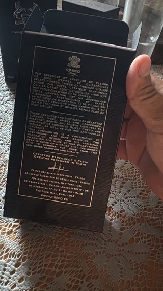 Creed Aventus Perfume Negro