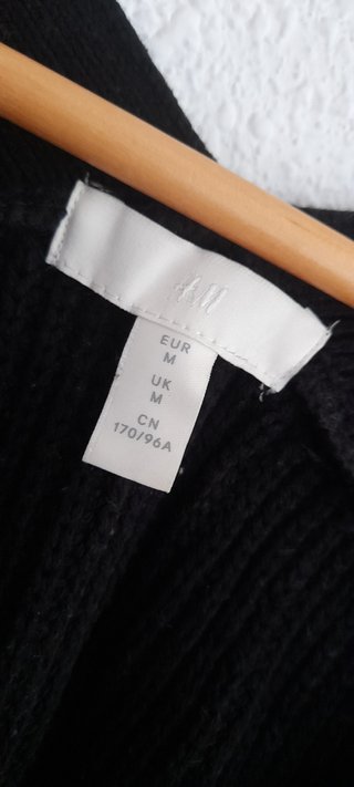 Jersey H&M Negro Punto