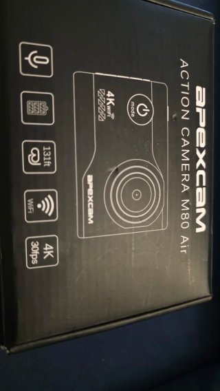 APEXCAM M80 Air Cámara Acción 4K WiFi