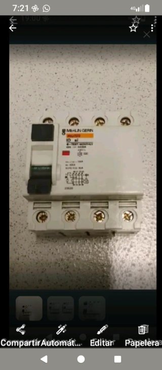 Super inmunizado diferencial Interruptor SI llave