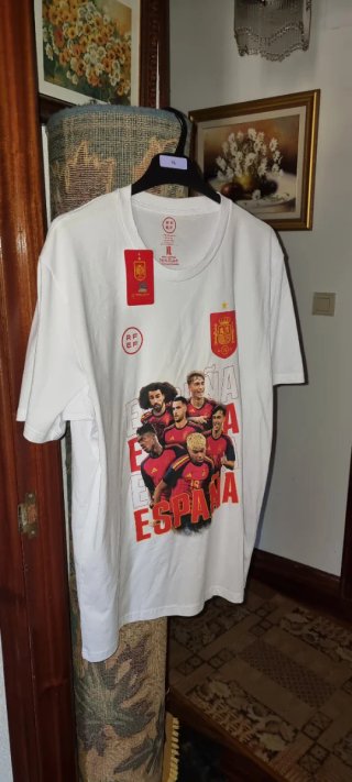 Camiseta Selección Española Fútbol Talla XL