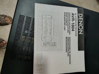 Amplificador Denon AVR-1804 6.1 Home Cinema