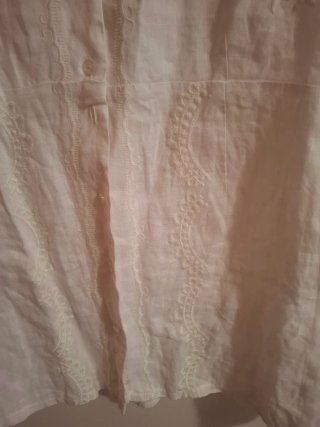 Vestido blanco corto