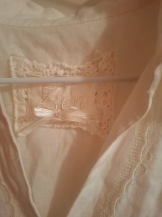 Vestido blanco corto