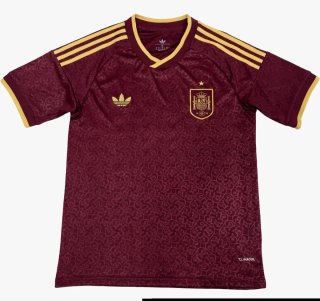 Camiseta Selección  Roja y Dorada
