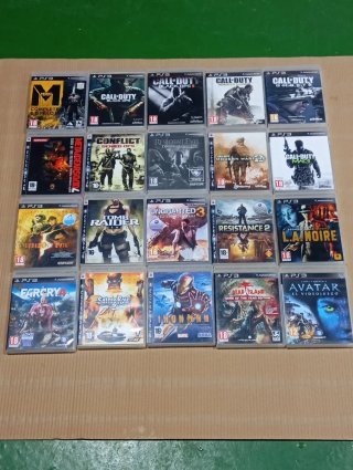 Lote Juegos PS3: Call of Duty, Far Cry, Tomb Raid