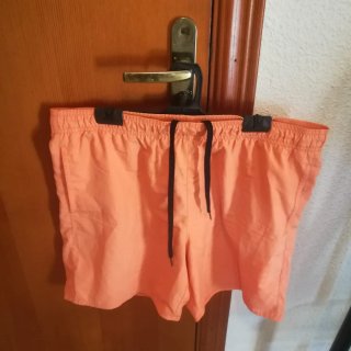 Bañador naranja con cordón