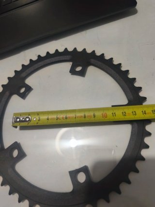 Plato bicicleta carretera 45D 50T 4 brazos