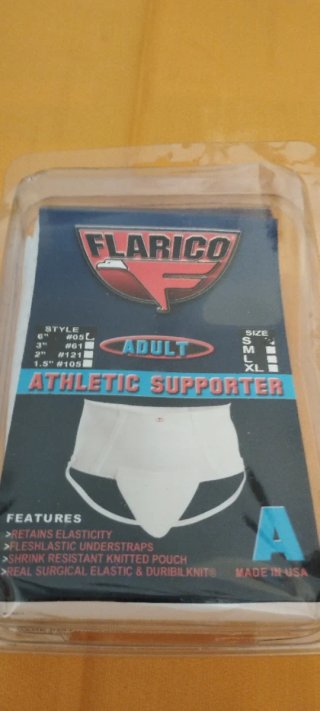 Suspensorios FLARICO Talla S Blanco
