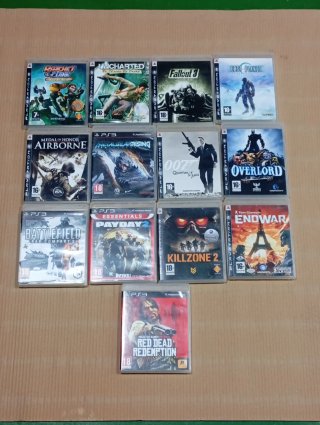 Lote Juegos PS3: Ratchet, Uncharted, Fallout 3, et