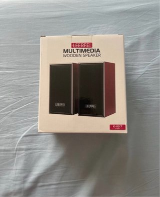 Altavoces Multimedia LEERFEI Madera